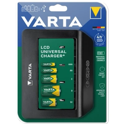 Afbeelding van Varta Lcd universele batterijlader 57688101401