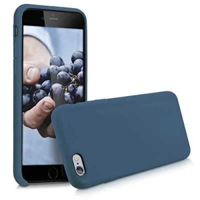 Afbeelding van kwmobile telefoonhoesje geschikt voor Apple iPhone 6 / 6S Hoesje smartphone Back cover in donkerblauw