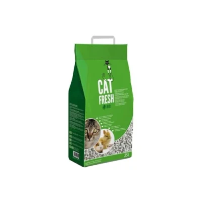 Afbeelding van Catfresh Milieuvriendelijke kattenbakvulling van cellulose 25L