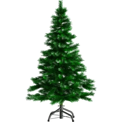 Afbeelding van Casaria Kerstboom PVC Metalen Voet 180 cm Groen