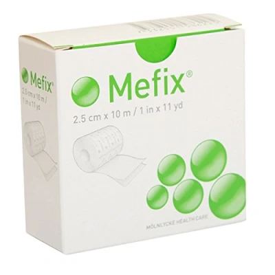Afbeelding van Mefix nonwoven fixatiepleister 2,5 cm x 10 meter Molnlycke
