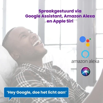 Afbeelding van Marmitek Glow ME Wifi lamp E27 Werkt met Google Home LED Warm tot koud wit instelbaar Gloeilamp