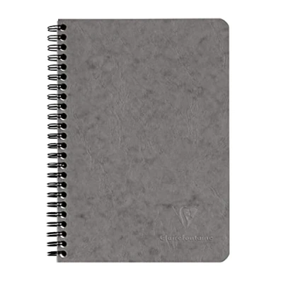 Afbeelding van Age Bag American Notebook 3 Zakken 14,8X21Cm 120P Grey Line
