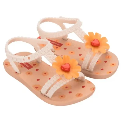 Afbeelding van Ipanema Kids Daisy Baby, Tongs unisexes pour enfants, beige, 21 EU, EU