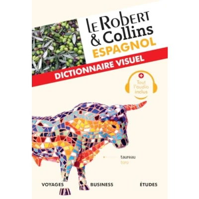 Afbeelding van Le Robert et Collins Espagnol : Dictionnaire Visuel: Handy vade mecum for visit to Spain