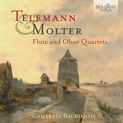 Afbeelding van Camerata Bachiensis Telemann &amp; Molter: Flute And Oboe Quartets (CD)