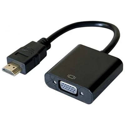 Afbeelding van Exertis Connect HDMI naar VGA converter (VGA, 20 cm), Data + Video Adapter, Zwart