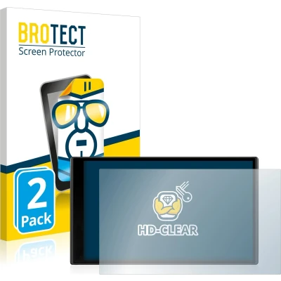 Afbeelding van BROTECT Screenprotector voor Garmin DriveSmart 65 / 61 Folie Beschermfolie transparant (2 Stuks)