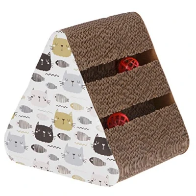 Afbeelding van Kerbl Kattenkrabpord Boon uit Papier 22,4x26x26cm