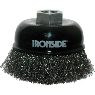 Afbeelding van Ironside Komborstel staaldraad gegolfd M14 diameter 100mm
