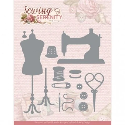 Afbeelding van Dies Amy Design Sewing Serenity Accessories