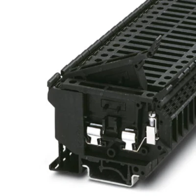 Afbeelding van Phoenix Contact UK 5 HESILA 250 3004142 Zekering serieklem Aantal polen: 2 0.2 mm² 4 Zwart 50 stuk(s)