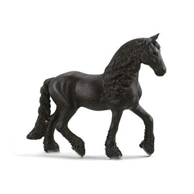 Image de Schleich 13906 Jument Frison, dès 5 ans, Horse Club figurine, 12,6 x 3,4 11 cm