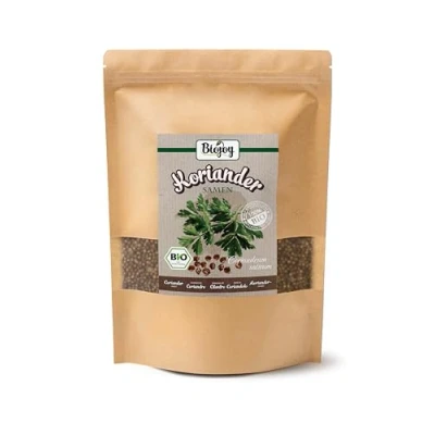 Afbeelding van Biojoy Biologische korianderzaad (500 g), heel en zonder additieven