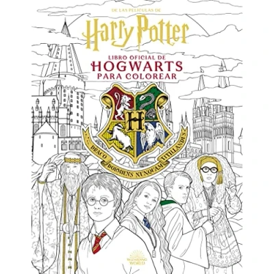 Afbeelding van Harry Potter EL Libro Hogwarts Oficial voor KLEUREN