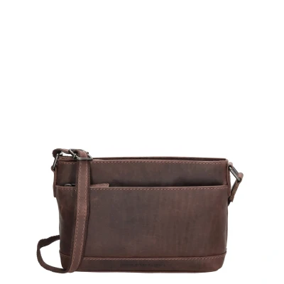 Afbeelding van Hide &amp; Stitches Japura Crossbody Schoudertas 100% Leer