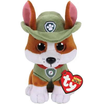 Afbeelding van TY Beanie Boo&#039;s Paw Patrol Knuffel Tracker 15 cm