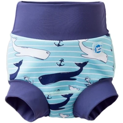 Afbeelding van Splash About Happy Nappy voor baby&#039;s en peuters, 6 12 maanden, Vintage Moby