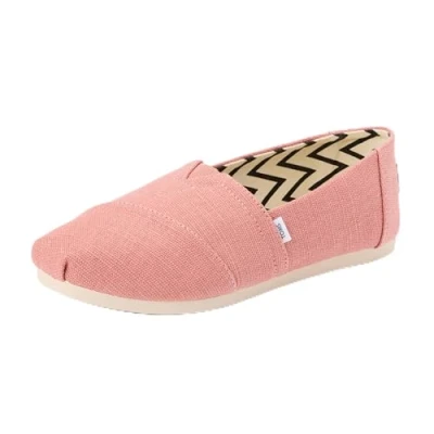 Afbeelding van TOMS Espadrilles Alpargata voor dames, Heritage roze vintage canvas