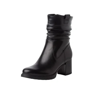 Afbeelding van Tamaris Dames 1 25367 43 modieuze laarzen voor dames, zwart.