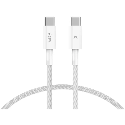 Afbeelding van USB kabel KSIX Wit 1 m