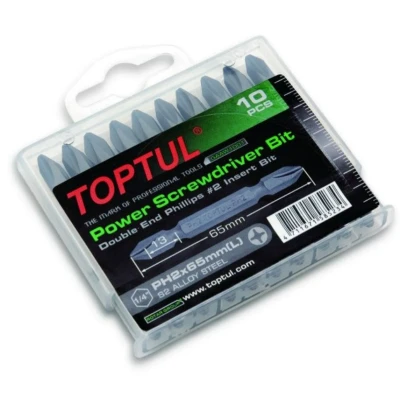 Afbeelding van TOPTUL GAAW1001 Set schroevendraaierbits 10