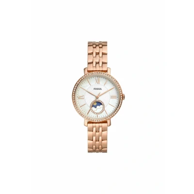 Afbeelding van Fossil Traditional Jacqueline Horloge Rose goldcoloured, Dames, Maat: One Size, gold coloured
