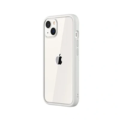 Afbeelding van RHINOSHIELD Modular Case Compatible with [iPhone 13] Mod NX Customizable Shock Absorbent Heavy Duty Protective Cover 3.5M / 11ft Drop Protection White