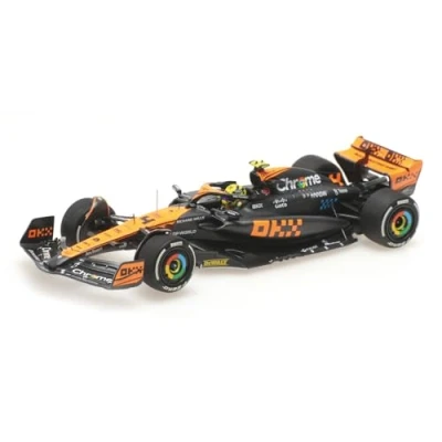 Afbeelding van McLaren F1 Team MCL60, Norris, 2nd Japanese GP 2023 1:43 Minichamps