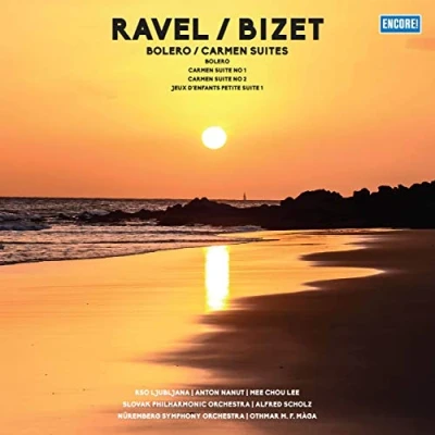 Afbeelding van Slovak Philharmonic Orchestra Ravel: Bolero &amp; Bizet: Carmen Suites (LP)
