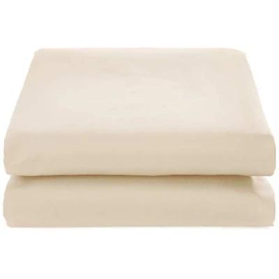 Afbeelding van De Witte Lietaer Bumblebee Hoeslaken, perkal, luxe, katoen, zandbeige, 160 x 200 30 cm