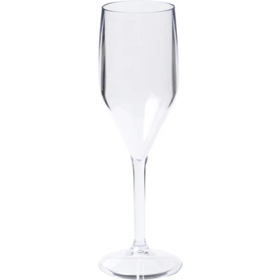 Afbeelding van DEPA Champagneglazen 4x onbreekbaar kunststof 150 ml feest glazen