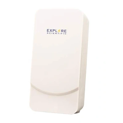 Afbeelding van Explore Scientific ST1003H draadloze sensor voor temperatuur en vochtigheid, wandmontage of met tafelhouder, wit