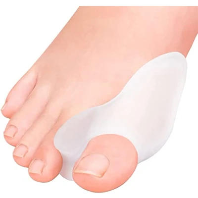 Afbeelding van SEHR GUT Hallux Valgus teenslippers van siliconen, 8 stuks, voor vrouwen en mannen, super zacht, BPA vrij