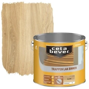 Afbeelding van Ceta Bever Trappenlak Transparant Mat Blanke lak &amp; Beits