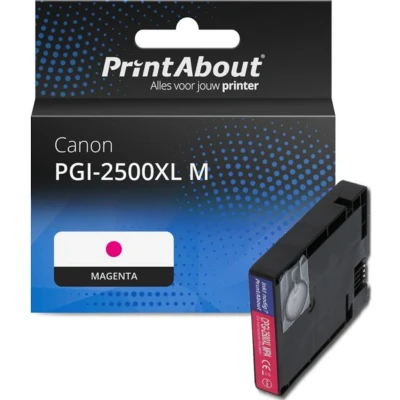 Afbeelding van Huismerk Canon PGI 2500XL M Inktcartridge Magenta Hoge capaciteit