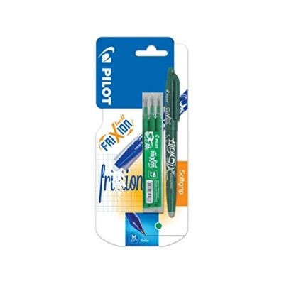 Afbeelding van Pilot Gelroller Frixion Ball, Blister Van 4 Stuks (1 + 3 Vullingen), Groen