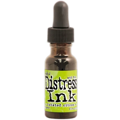 Afbeelding van Ranger Distress Re Inker 14 ml twisted citron TXR43416 Tim Holtz