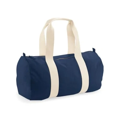 Afbeelding van EarthAware® Organic Barrel Bag (Donker Blauw)