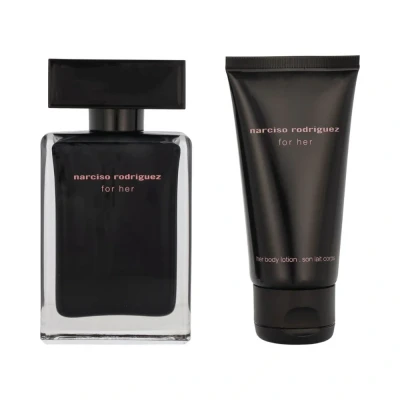 Afbeelding van Narciso Rodriguez Fragrances FOR HER EDT 50 ML + BODY Lotion Geurset, Dames, Maat: One Size, /