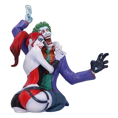 Afbeelding van Nemesis Now DC Comics De Joker en Harley Quinn Buste 37.5cm