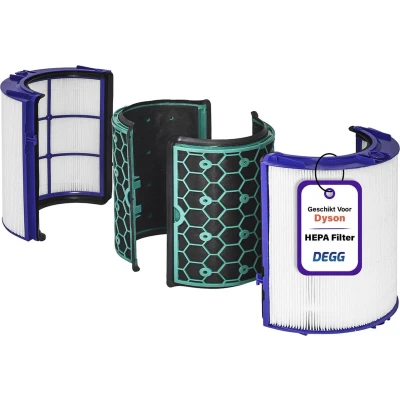 Afbeelding van DEGG® HEPA filter geschikt voor Dyson luchtreiniger &amp; koolstof luchtfilter HP04 TP04 DP04 TP05 HP05 pure cool en hot