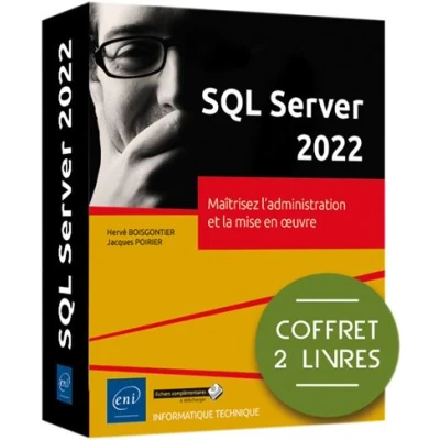Image de SQL Server 2022 Coffret de 2 livres : Maîtrisez l&#039;administration et la mise en œuvre