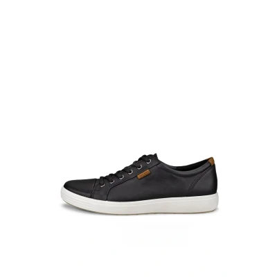 Afbeelding van ECCO SOFT 7 Sneakers laag, Heren, Maat: 40, Black Leer