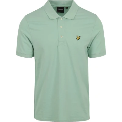 Afbeelding van Lyle &amp; Scott Plain Poloshirt, Heren, Maat: Large, Light green