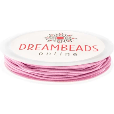 Afbeelding van Elastisch Koord (1 mm) Baby Pink (10 Meter)