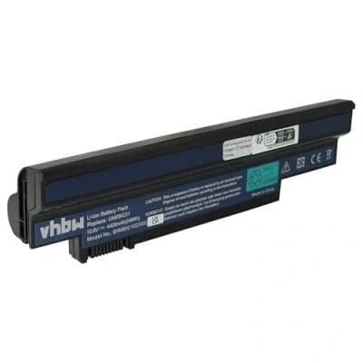 Afbeelding van vhbw 4400mAh 10.8V Li Ion batterij voor Acer BT.00607.115, BT.00607.119, BT00603107, BT00604047