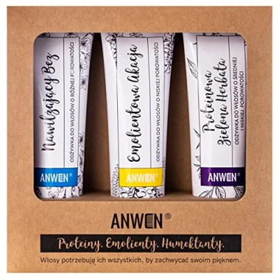 Afbeelding van Conditioners voor laag poreus haar set Proteïne Groene Thee 100ml + Verzachtende Actie Vlierbloesem Vochtinbrengende