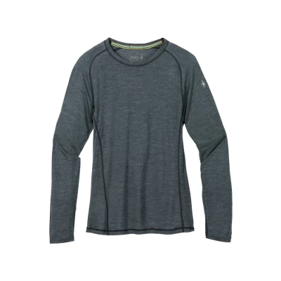 Afbeelding van Smartwool Active Ultralite LONG Sleeve Longsleeve, Heren, Maat: XXL, Charcoal heather