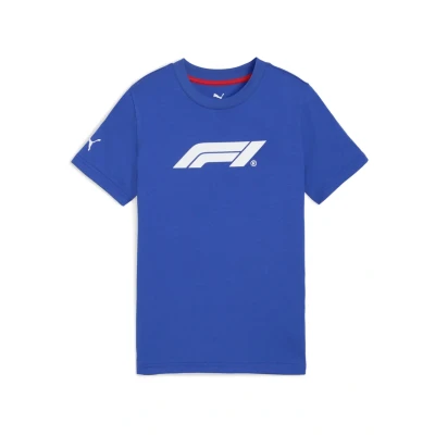 Afbeelding van Puma Tshirt print voor kinderen, Maat: 152, Vivid blue